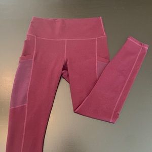 Fabletics Powerhold High Waisted Legging Burgundy